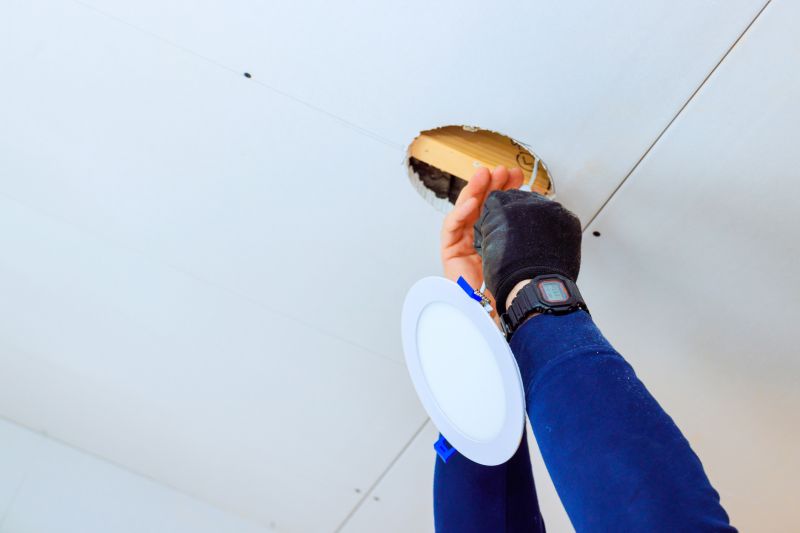 Floor Lighting Installation