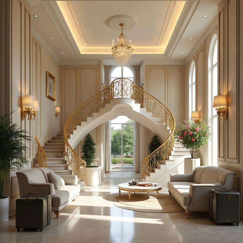 Foyer Lighting Installation