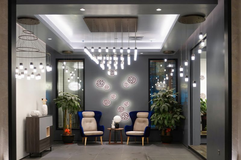 Lobby Lighting Installation